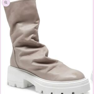 Free People Emma Ruched Boots US 8